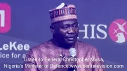 NIGERIA'S MINISTER OF DEFENCE SPEAKA ON POLICING #police