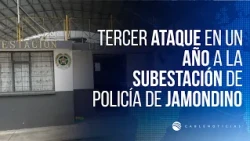 Failed attack in Pasto: Grenade thrown at the Jamondino Police substation
