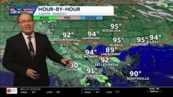Hot and mainly dry but rain chances increasing