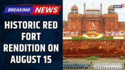 VANDE MATARAM AT RED FORT: Historic First On Independence Day | 150 Years Celebrated