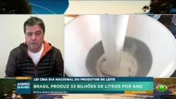 Brasil produz 33 bilhões de litros de leite por ano