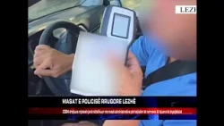 MASAT E POLICISË RRUGORE LEZHË