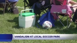 Local Green Bay sports complex soccer fields vandalized