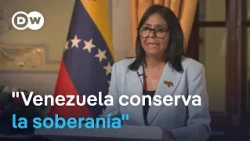 Delcy Rodríguez defends the oil deal with the U.S.