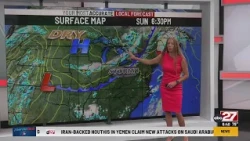 Summer's Sunday Evening Forecast