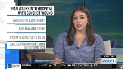 Lexington police seeking information after person walks into hospital with gunshot wound