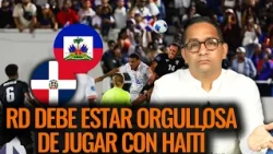 Delvis Durán: "The DR should feel proud to have played against Haiti"