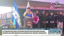 Viceministro de COPECO, Nelson Márquez, presenta informe final de incidencias en Feriado Morazánico
