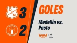 Medellín vs. Pasto (goals) | BetPlay Dimayor League 2026-II | Matchday 1