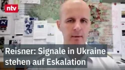Mehr Angriffe auf Ukraine und schärfere Rhetorik deuten nicht auf Entspannung hin, so Reisner | ntv
