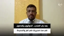 السياسي الدولي د. محمد اليمني | بعد باب المندب.. الحوثيون يتقدمون في ست مديريات في تعز والحديدة