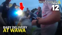 Police officer delivers baby in Wawa parking lot