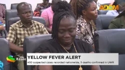 Yellow Fever Alert: 450 suspected cases recorded nationwide, 3 deaths confirmed in UWR (09-10-26)