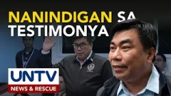 NBI Director Matibag, nanindigan sa kanyang testimonya sa impeachment court