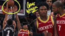 Amen Thompson GAME WINNING Block vs Spurs! 🚨 | October 24, 2026