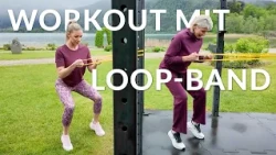 Full-Body Workout with Loop Bands | Workout with Barbara Klein