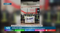 O'Higgins Fire Department deploys specialized GERSA teams amid emergency in the Coquimbo Region