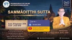 Sammādiṭṭhi Sutta || Rev. Sima Budy, S.Pd.B., CPS®️
