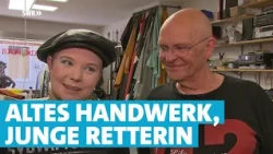 "Positiv bekloppt": Junge Modedesignerin rettet Triers Kult-Werkstatt "Leder Peter"