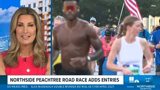 Capacity increased for Northside Peachtree Road Race this year