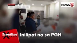 Ex-speaker Romualdez, inilipat na sa PGH; susuriin kung dapat pang manatili sa ospital
