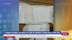 FEDERAL POLICE ARREST PASSENGER WITH DRUGS ON HER BODY AT AFONSO PENA INTERNATIONAL AIRPORT