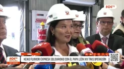 Lima: Keiko Fujimori expresses solidarity with Pope Leo XIV following surgery