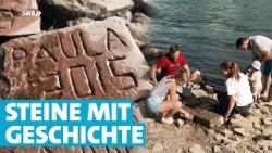 Wie eine Wormser Familie das Niedrigwasser für ihre Familientradition nutzt