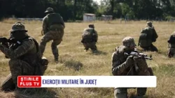 EXERCIȚII MILITARE ÎN JUDEȚ