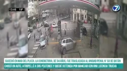 Mar del Plata: atropelló a dos peatones y quedó detenida por manejar con una licencia trucha