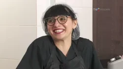 Anca și Andrada, mamă și fiică, ne arată cum se prepară celebrul Tort Doboș #SareaInBucate @TVRTM