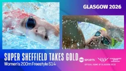 RECORD TIME! 🫨 | Women's 200m Freestyle S14 | Glasgow 2026 Commonwealth Games