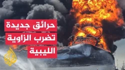 Libya: Power substation burns down after being targeted, leading to outages south of Zawiya