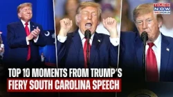 US Midterms: Watch Top 10 Unmissable Moments From Donald Trump’s South Carolina Speech | Full Video