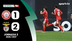 Highlights: U. Leiria 1-2 Benfica B - Liga Portugal Meu Super | sport tv