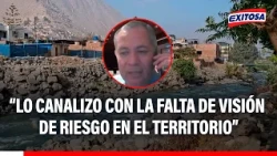 🔴 Local authorities lack risk awareness in their territories, expert Antonio Álvarez points out