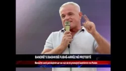 BANORËT E BASHKISË FUSHË-ARRËZ NË PROTESTË