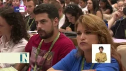 Sesiona Foro Juvenil del I Coloquio Internacional "Fidel Legado y Futuro"