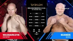 "DIABLO" POKONAŁ "THANOSA" NA GALI BABILON 61 | SKRÓT WALKI KRZYSZTOF WŁODARCZYK VS MARCIN SIANOS