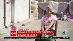 Daily life is getting harder for Romanians. A family with 6 children lives on just 25 lei a day