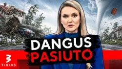 Lietuvą talžė stichija: kruša daužė, medžiai virto, užfiksuotas viesulas