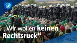 AfD-Bundesparteitag: Proteste und Blockaden in Erfurt
