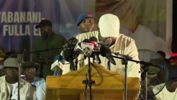PRESIDENT BARROW OPENS RENEU -KARANTABA ROAD