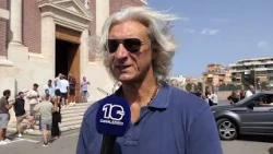 Ostia, final farewell to coach Tonino Trebiciani at Regina Pacis church - Canale 10