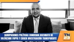 Political groups condemn the murder of Solórzano Foppa and demand a transparent investigation