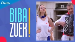 Haizea Mayok eta Iñaki Retak, jota bat abestu digute, euskaraz