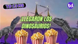 🦖✨Jurassic Georgue comes to Río Cuarto: animatronic dinosaurs, acrobatics, and circus magic
