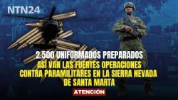 2.500 uniformados en las calles: Así van las operaciones CONTRA PARAMILITARES en la Sierra Nevada