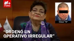 Ernestina Godoy reports on the arrest of César "N", former Attorney General of Chihuahua