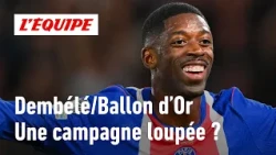 Ballon d’Or: Should Dembélé own the fact that he’s the best?